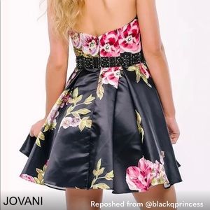 Jovani sweetheart dress